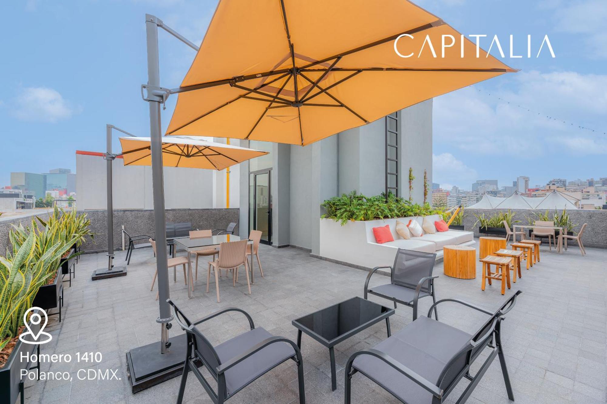 Capitalia - Luxury Apartments - Homero Cidade do México Exterior foto